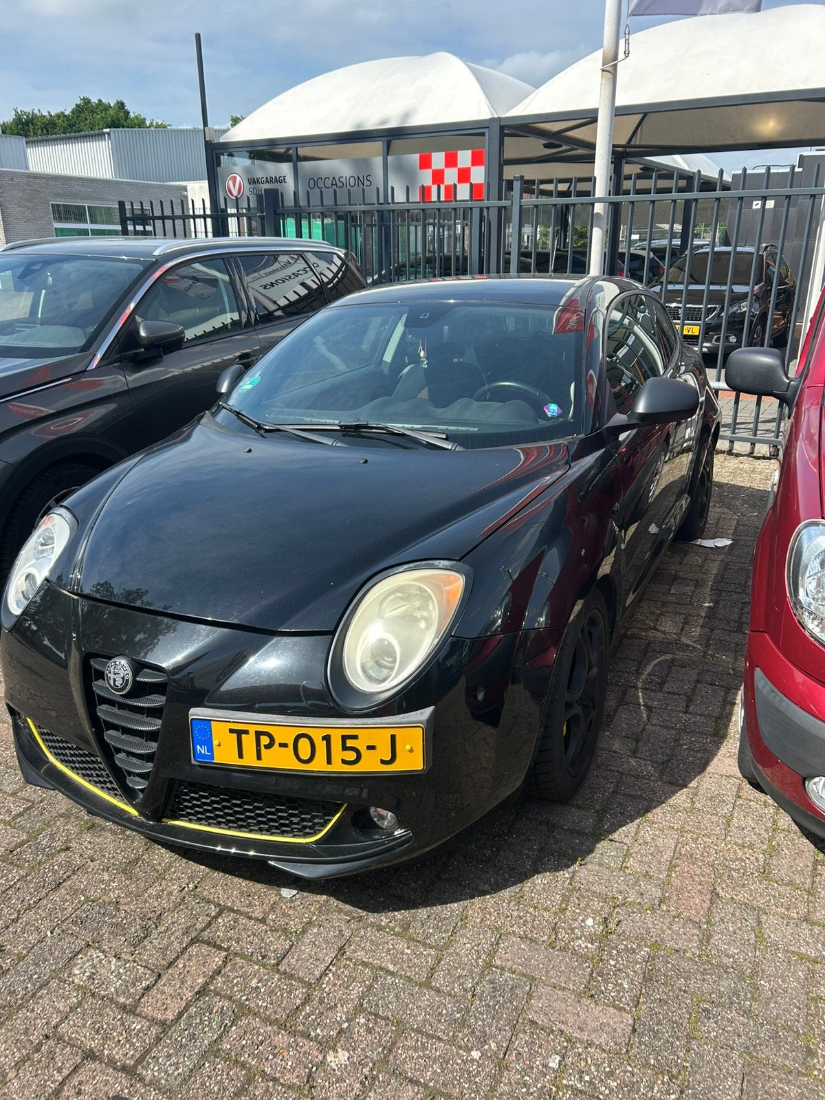 Alfa Romeo MiTo 1.4 Turbo 114KW 2008 Zwart ( start niet ), Voorwielaandrijving, 15 km/l, 4 cilinders, Particulier
