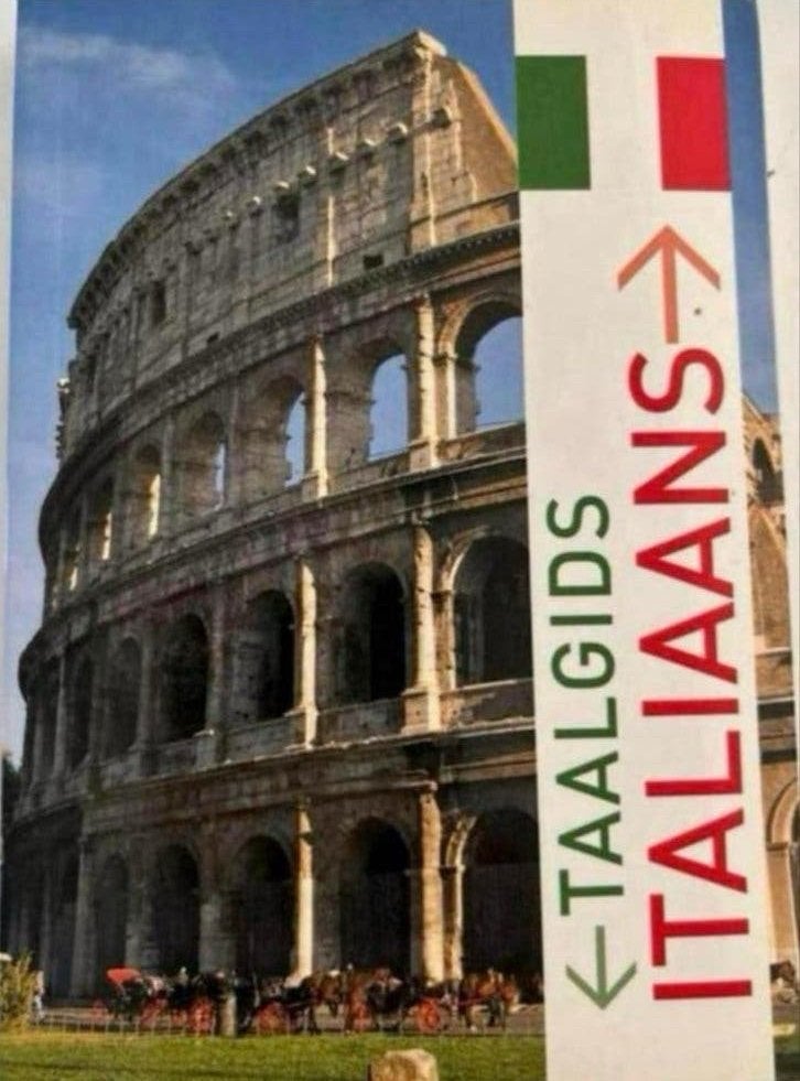 Taalgids Italiaans: Direct Spreken met Fonetische Uitspraak, Ophalen of Verzenden, Zo goed als nieuw, Taalgids