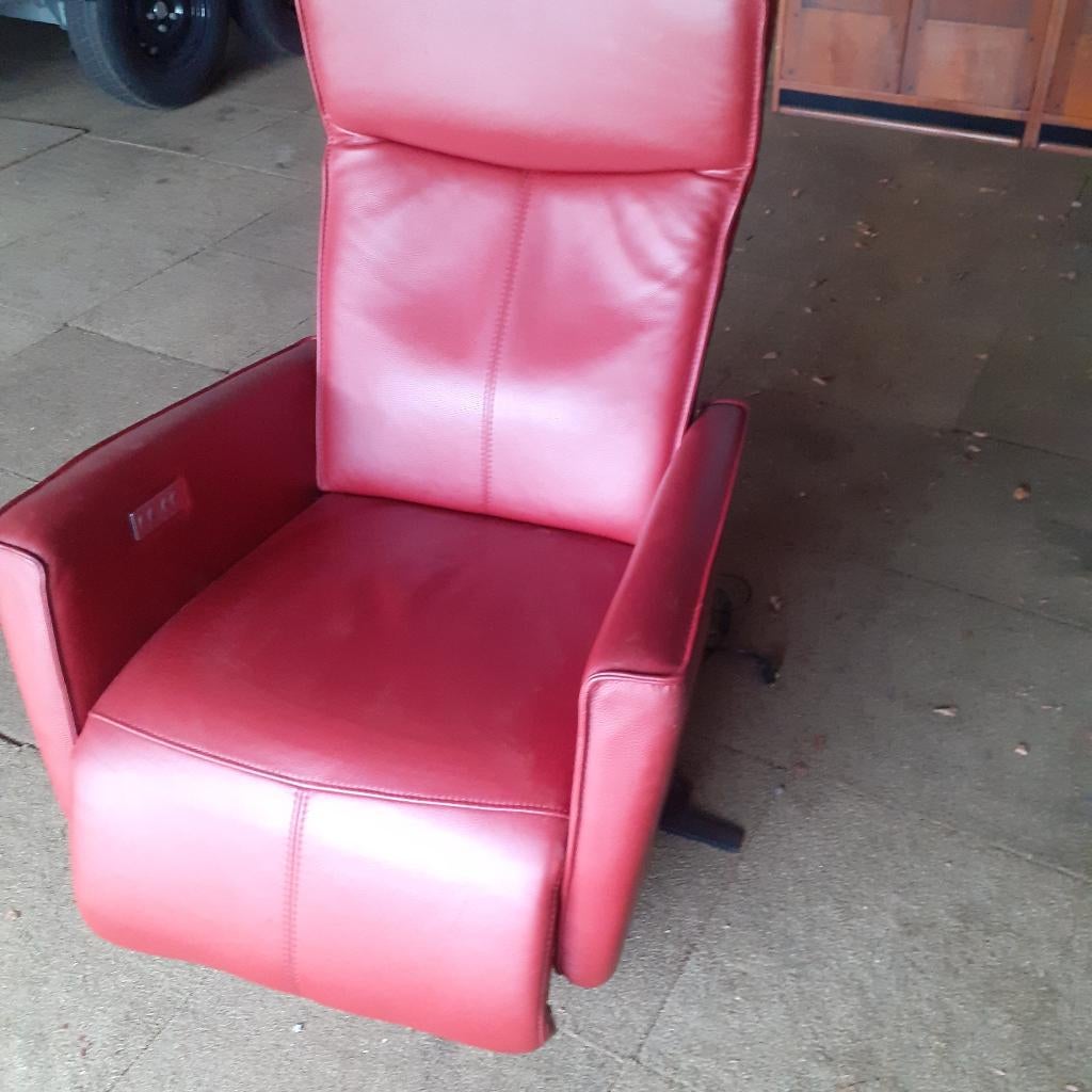 Relax fauteuil Prominent,in zeer goede staat., Minder dan 75 cm, Ophalen of Verzenden, Zo goed als nieuw, Leer