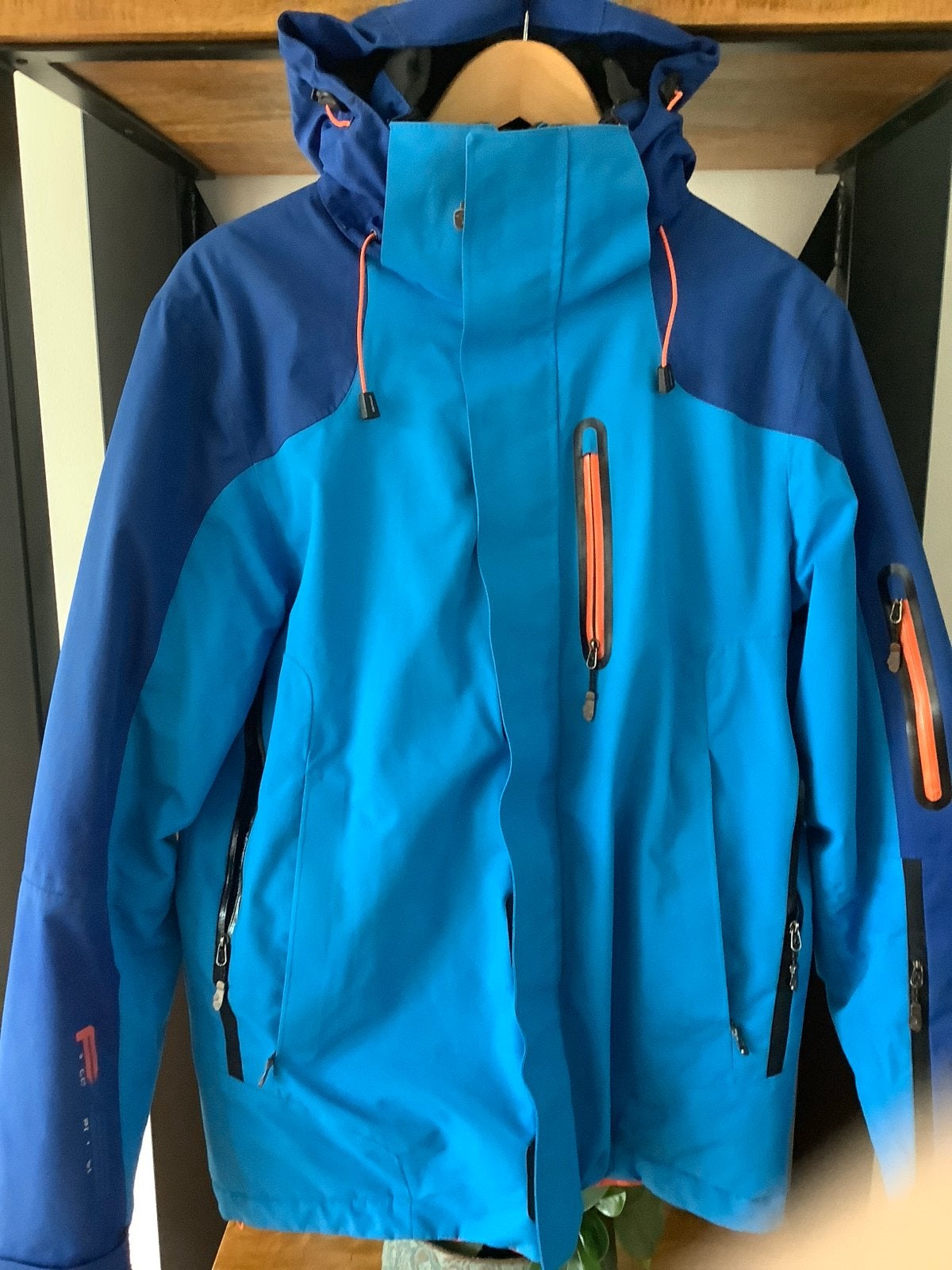 Falcon heren ski-jas maat M met ritsen onder oksels., Ophalen of Verzenden, Gedragen, Maat 38/40 (M), Jack