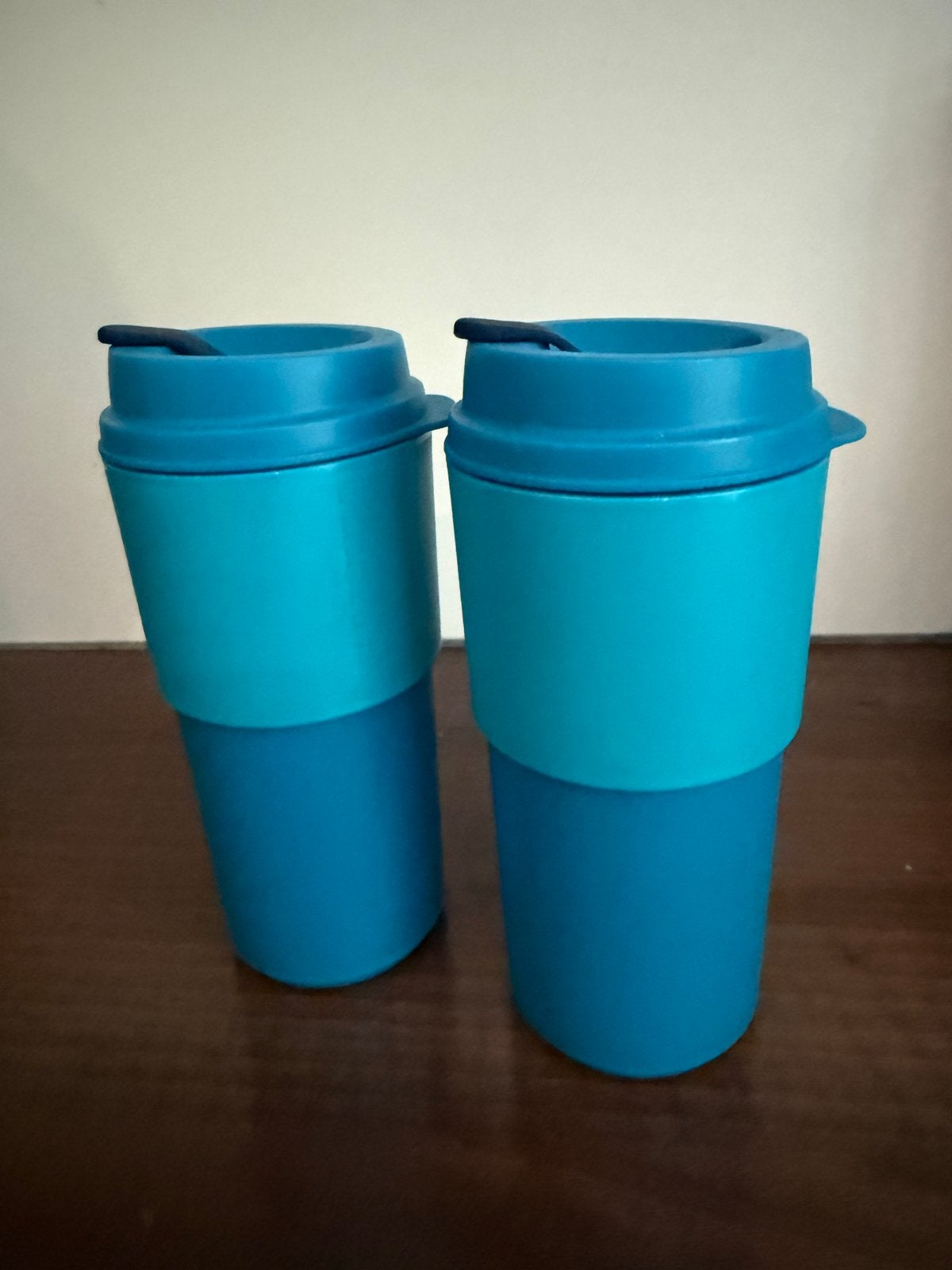 Tupperware coffee tot go bekers, Ophalen of Verzenden, Zo goed als nieuw, Beker of Kan