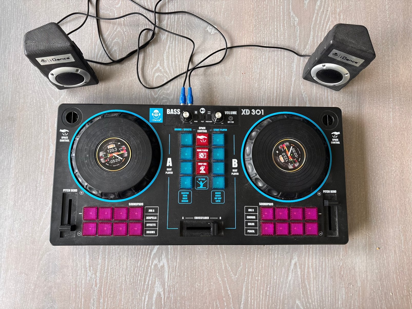 I-Dance XD301 Portable DJ Station, Muziek en Instrumenten, Ophalen, Zo goed als nieuw, Overige merken