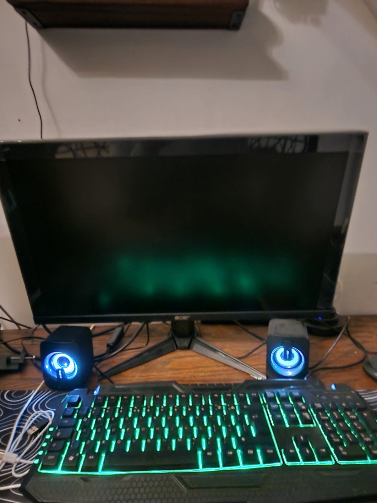 Gaming PC,monitor met Intel i5-6600K, 32GB RAM en MSI Z170A, Sharkoon (behuizing), 32 GB, Intel Core i5-6600K, Onbekend