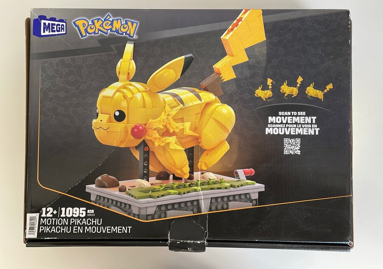MEGA blocks motion pikachu, Gebruikt, Overige thema's, Lego, Ophalen of Verzenden