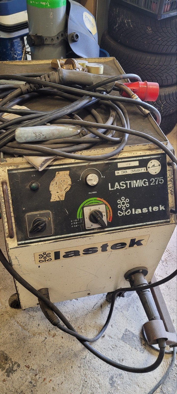 Lastimig 275 lasapparaat compleet met gasfles, Ophalen of Verzenden