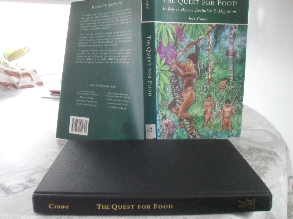 BOEK IVAN CROWE-THE QUEST FOR FOOD., Gelezen, Ophalen of Verzenden, Ivan Crowe., Los deel