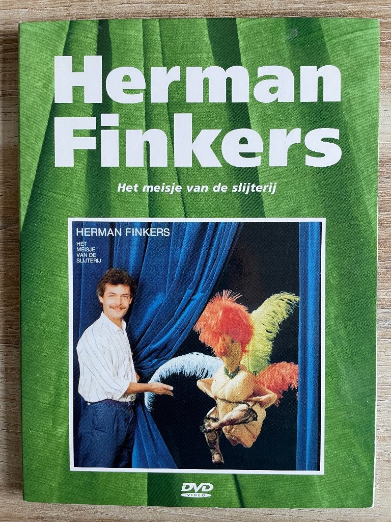 Herman Finkers het Meisje van de Slijterij (1990) - dvd, Gebruikt, Alle leeftijden, Herman Finkers, Stand-up of Theatershow