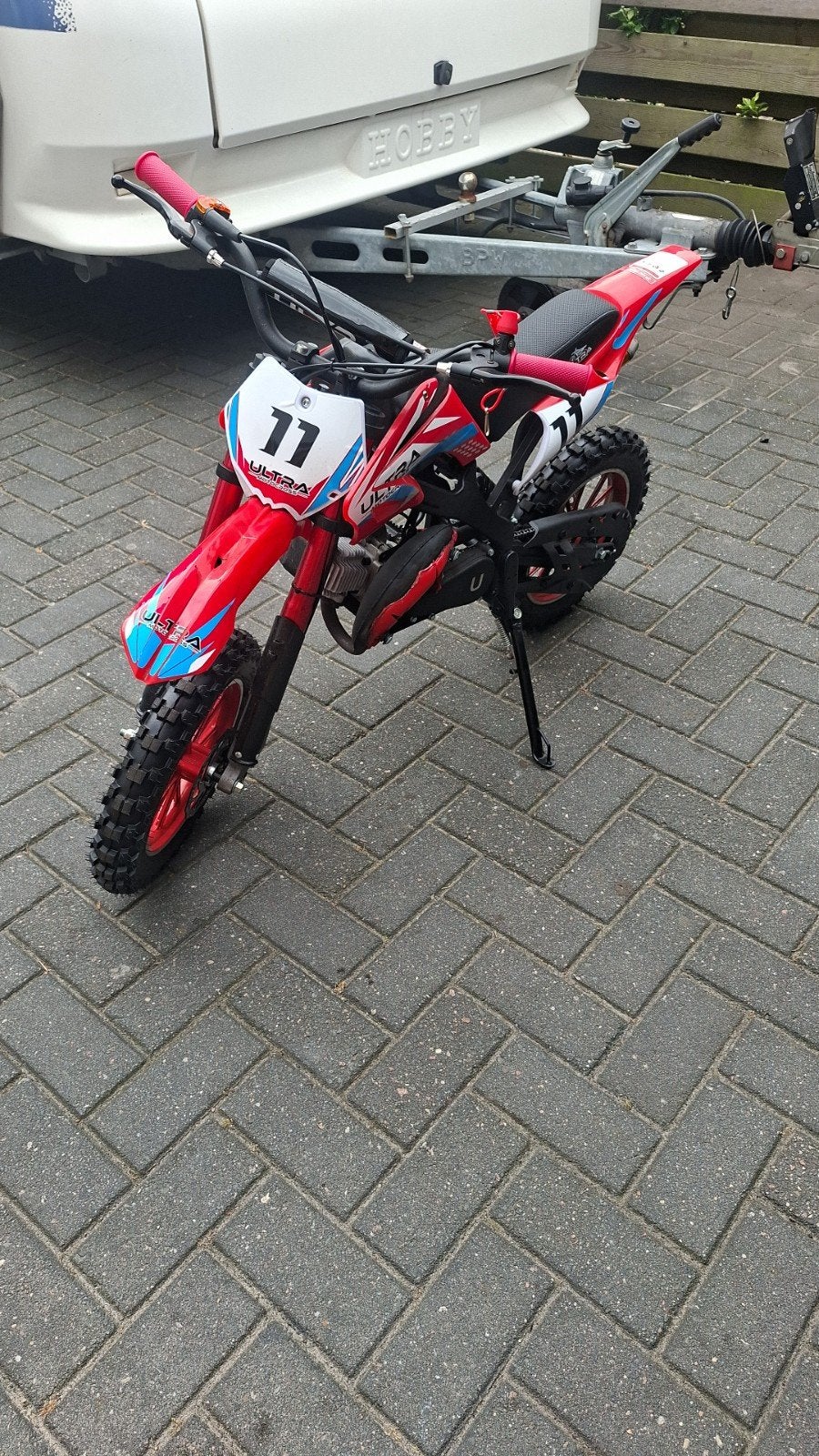 kinder crossmotor, Ophalen of Verzenden, Zo goed als nieuw, Overige typen