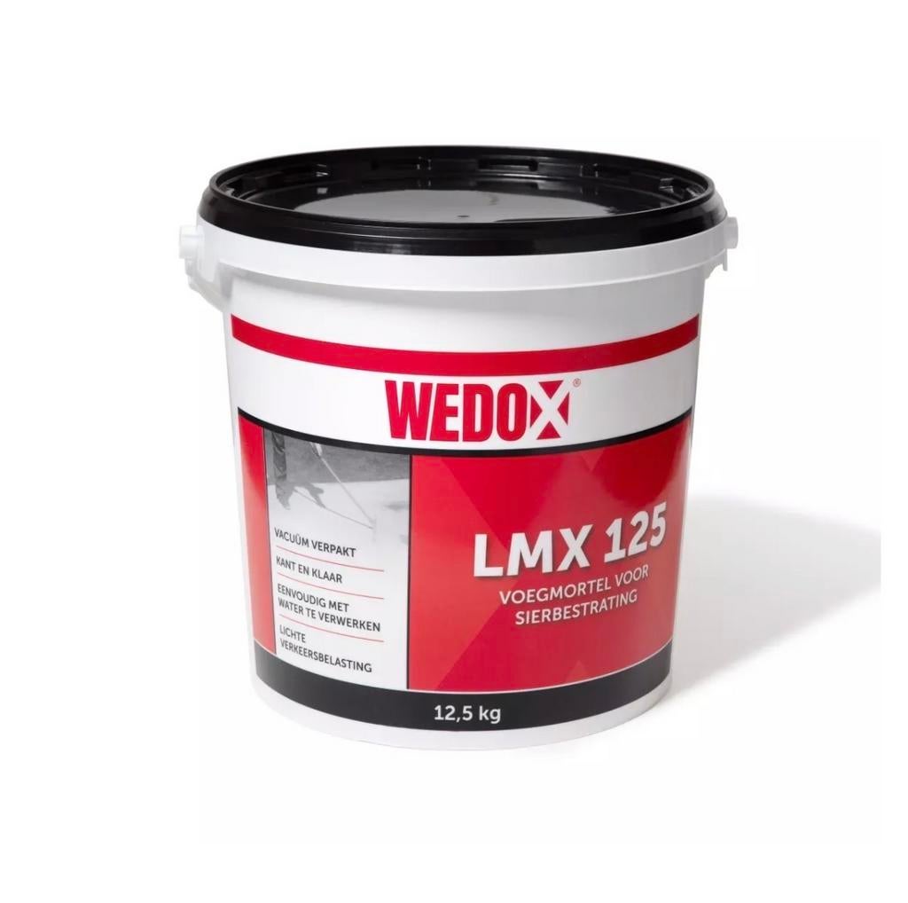 1 emmers Wedox Voegmortel LMX - steengrijs, Ophalen of Verzenden, Nieuw, Natuursteen, Overige typen
