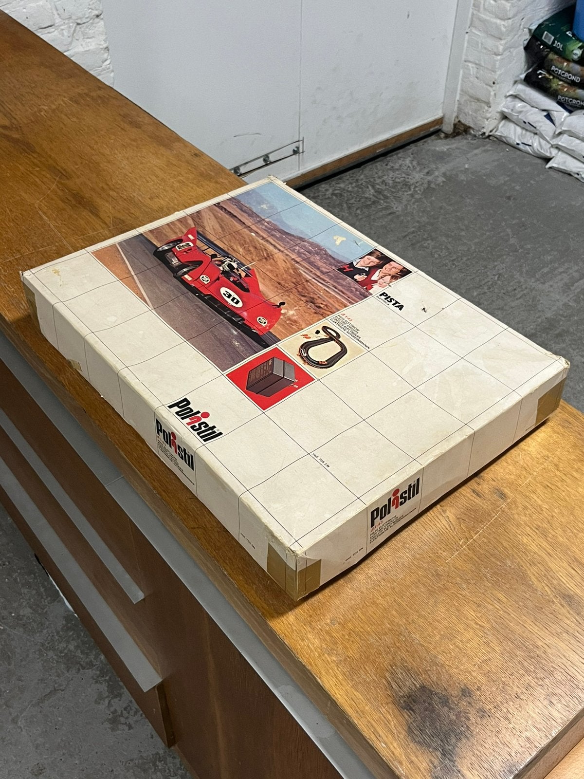 Vintage Polistil Racebaan Pista Elettrica 1:43 (Cod. 705 DN), Ophalen