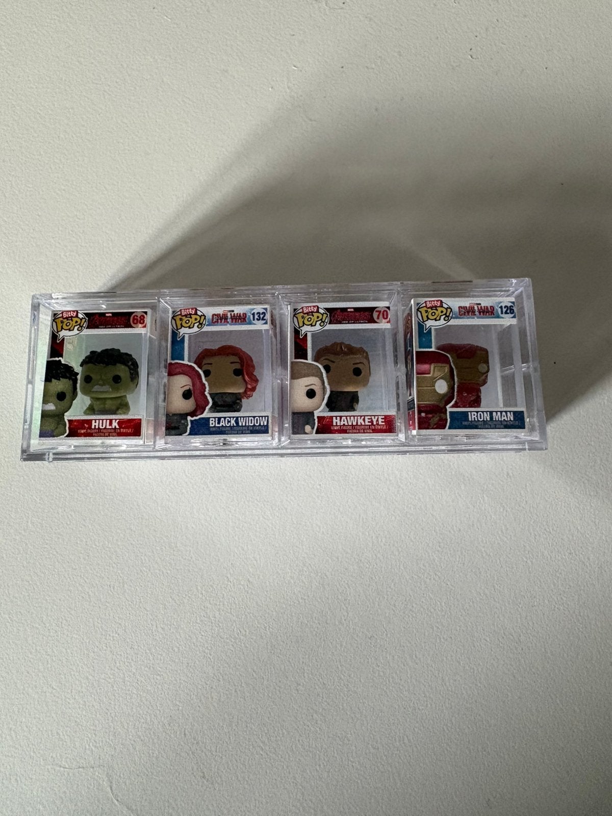 4 Marvel Funko Bitty Pops, Ophalen of Verzenden, Zo goed als nieuw