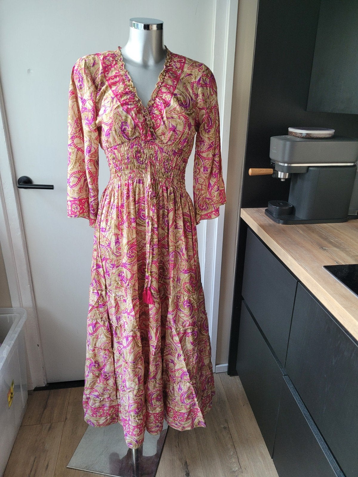 Nieuwe zijde Ibiza jurk maat M, Maat 38/40 (M), Nieuw, Ophalen of Verzenden, My M mode