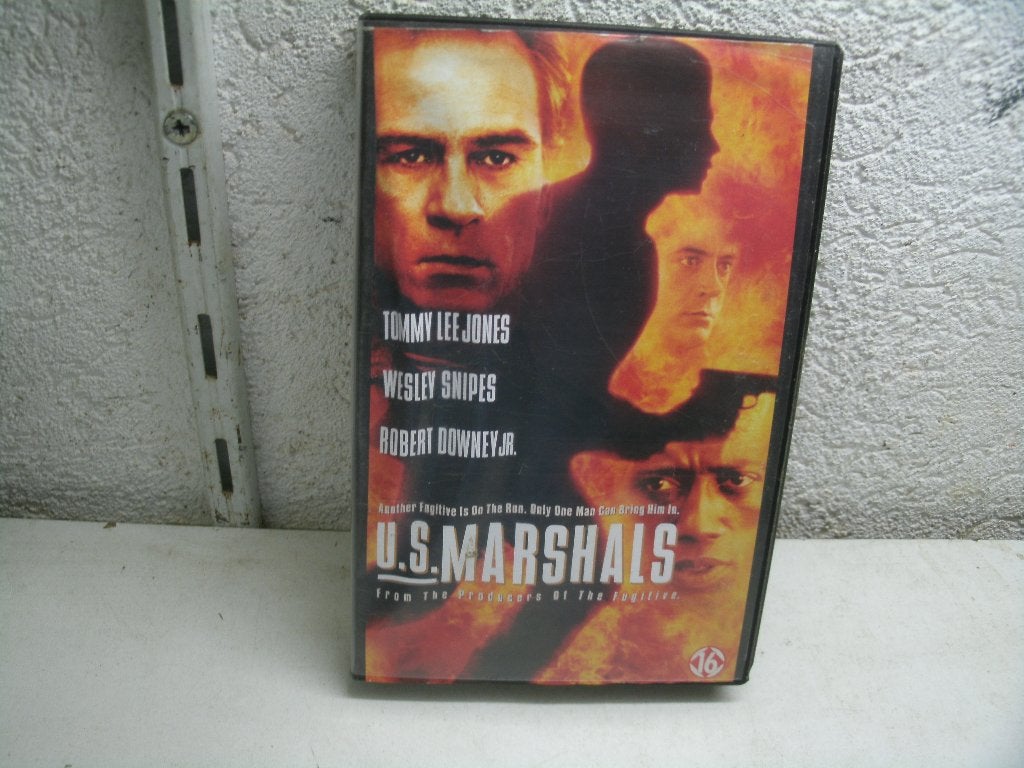 vhs 221b u.s.marshals, Alle leeftijden, Ophalen of Verzenden, Zo goed als nieuw, Actie en Avontuur