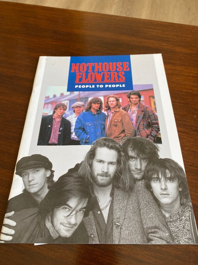 Hothouse Flowers Tourbook 1989, Verzenden, Gelezen, Artiest