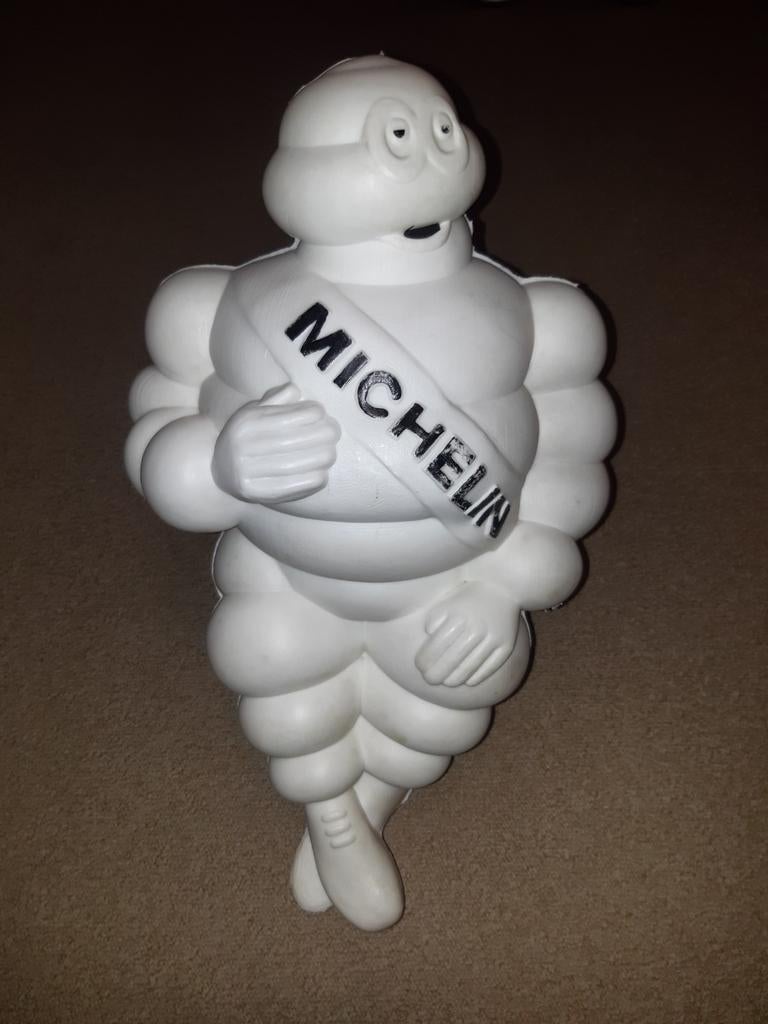 Grote vintage Michelin pop met originele beugel. NIEUW!!!, Auto-onderdelen, Vrachtwagen-onderdelen, Ophalen of Verzenden, Nieuw