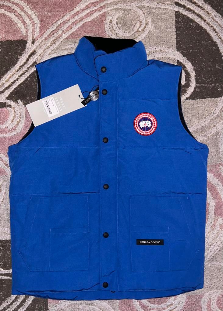 Maat M bodywarmer c goose nieuw blauw, Kleding | Heren, Bodywarmers, Ophalen of Verzenden, Zo goed als nieuw, Maat 48/50 (M), Blauw