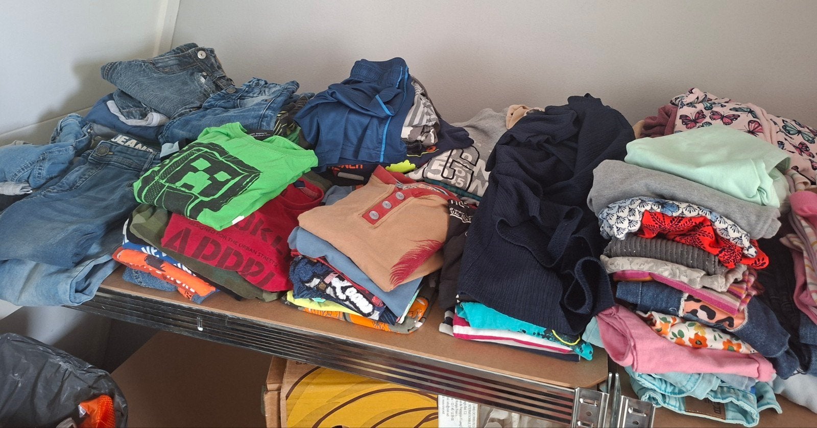 Grote partij kinderkleding: jongens, meisjes, zomer, winter, Kinderen en Baby's, Ophalen, Gebruikt, Overige maten