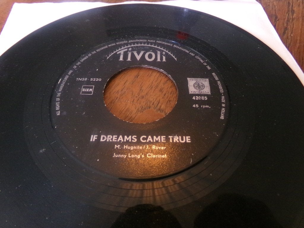 Junny Long's Clarinet – If Dreams Came True - 1962 - Jazz, Ophalen of Verzenden, Gebruikt, Jazz en Blues