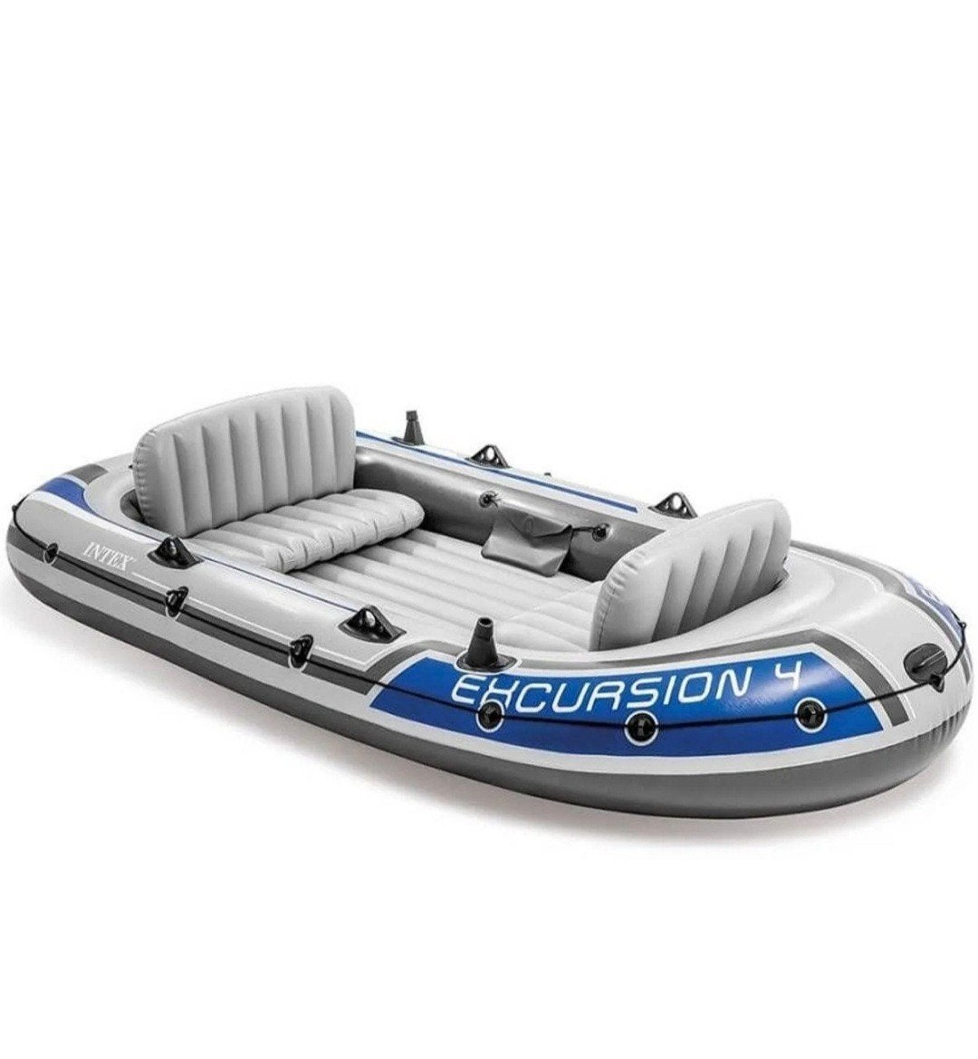 Intex Excursion 4 opblaasboot - ideaal voor 4 personen, Ophalen, Zo goed als nieuw