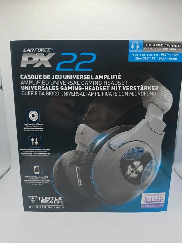 Turtle Beach Ear Force PX22 Call of Duty Ghosts Headset, Turtle Beach Corporation Address: Turtle Beach Corporation 44 South Broadway, 4th Floor White Plains, NY 10601 United States