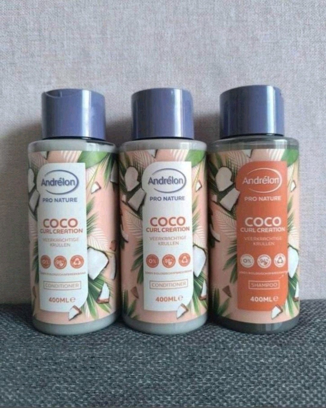 Andrélon coco curl shampoo conditioner 3 x nieuw, Sieraden, Tassen en Uiterlijk, Uiterlijk | Haarverzorging, Ophalen, Nieuw, Shampoo of Conditioner