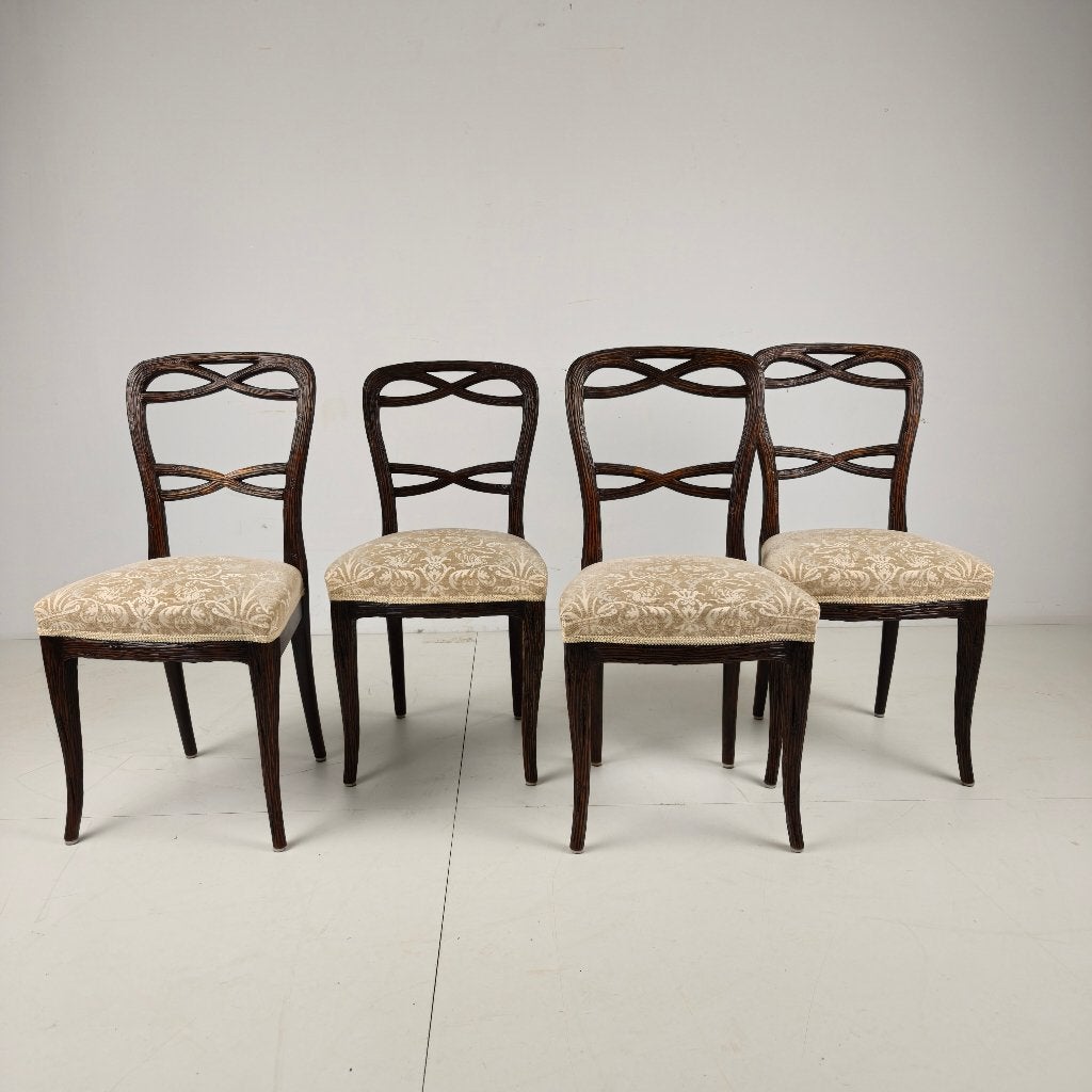 Set van vier eetkamerstoelen uit het Zwarte Woud door Horrix, Antiek en Kunst, Ophalen of Verzenden