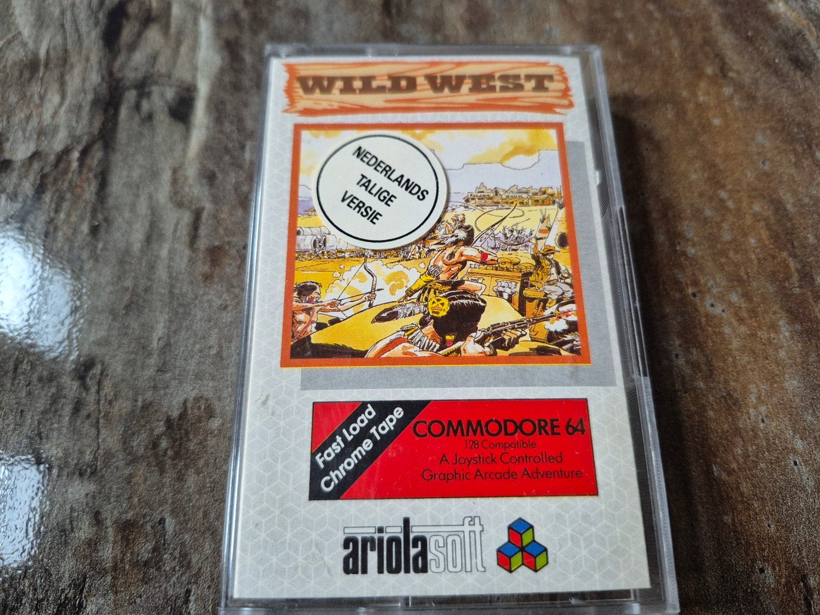 Wild West Commodore 64 C64 Cassette Nederlandse Versi, Ophalen of Verzenden