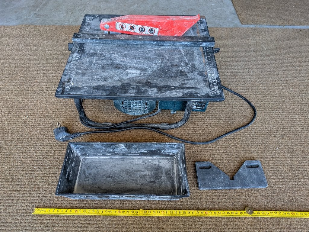 meister CRAFT MEF 500 W tegelzaagmachine lekbak hulpmiddel, Doe-het-zelf en Verbouw, Minder dan 30 mm, Cirkelzaag, Zo goed als nieuw