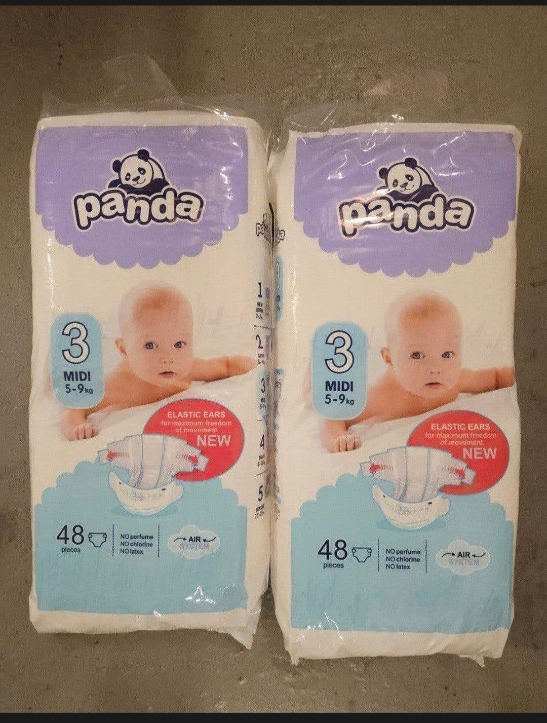 ​11 Pakken Panda Luiers Maat 3(5-9 kg)- VOORDEELPAKKET nieuw, Ophalen, Overige typen, Nieuw, Bébé-jou