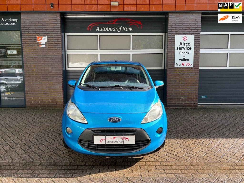 Ford Ka 1.2 Titanium nw model vol optie,s, Auto's, Voorwielaandrijving, Stof, Gebruikt, 4 cilinders