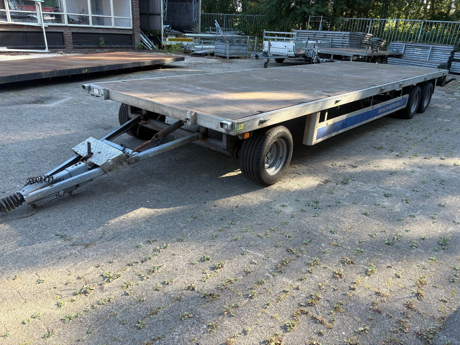 Kuiper Aanhanger met Hydraulische Oplooprem - 6,50m Laadvloe, Ophalen, Gebruikt