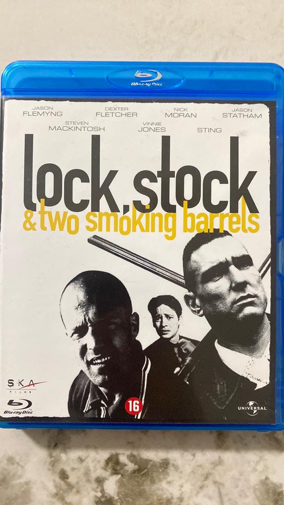 Lock stock and two smoking barrels blu ray NL versie, Cd's en Dvd's, Blu-ray, Ophalen of Verzenden, Zo goed als nieuw, Thrillers en Misdaad