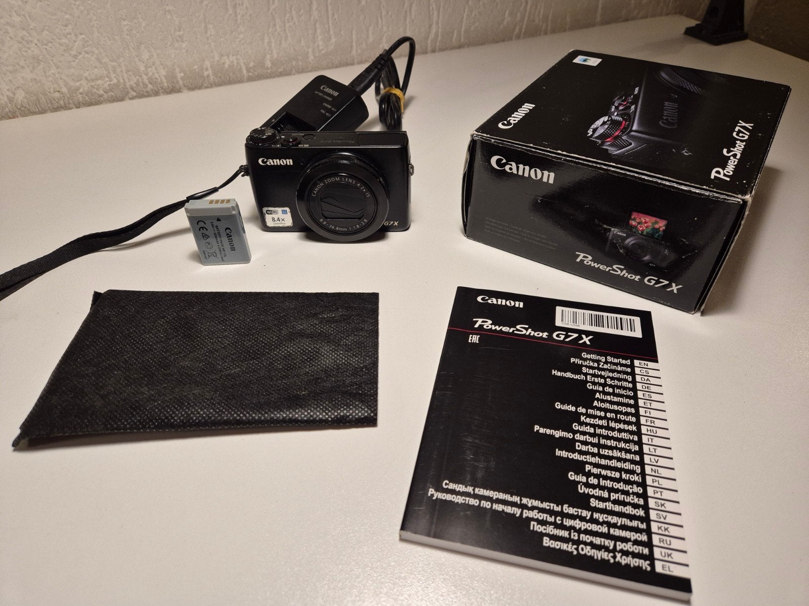 Canon PowerShot G7X Compactcamera - Zo goed als nieuw, Audio, Tv en Foto, Fotocamera's Digitaal, Ophalen, Canon, Accu, Zo goed als nieuw