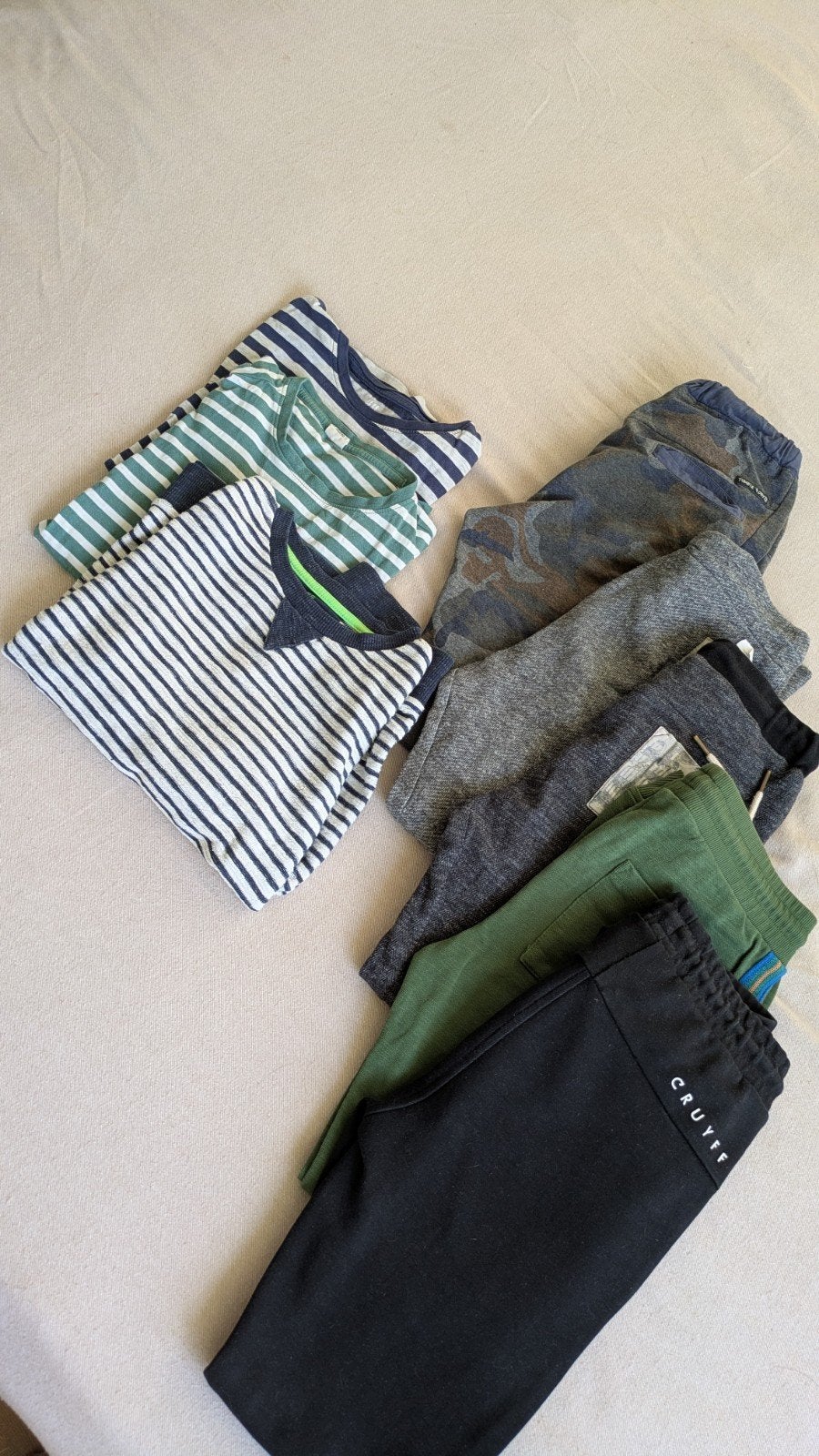 kledingpakket jongens Tumble 'n Dry, Sissy-boy, Cruyff, Ophalen, Gebruikt, Maat 140