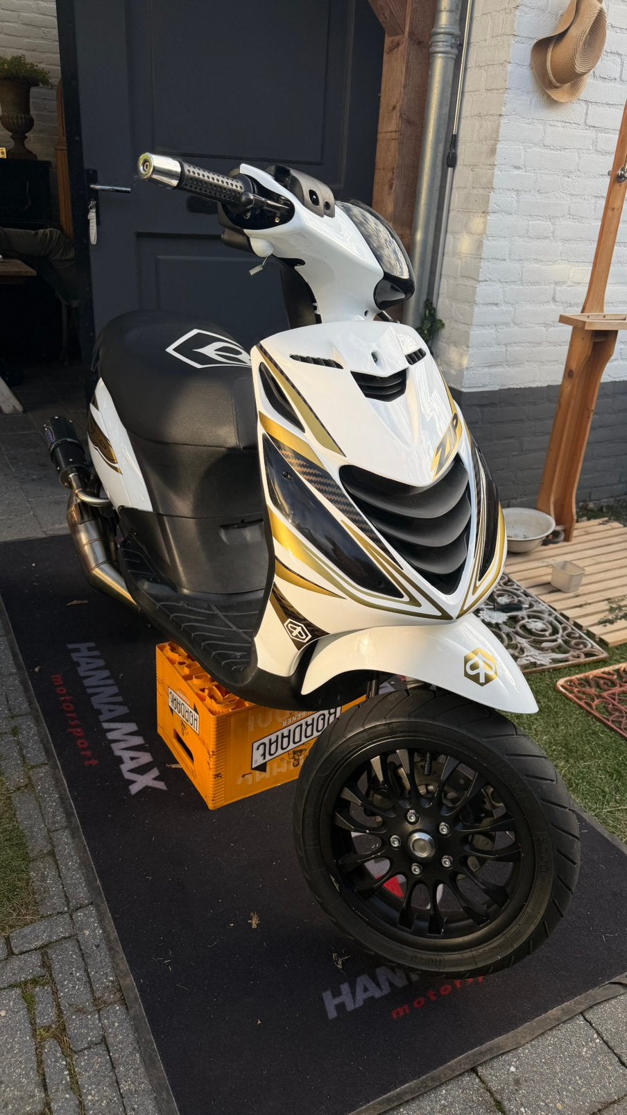 Piaggio zip 172cc tekoop in onderdelen, Fietsen en Brommers, Ophalen, Zo goed als nieuw, Benzine, Zip