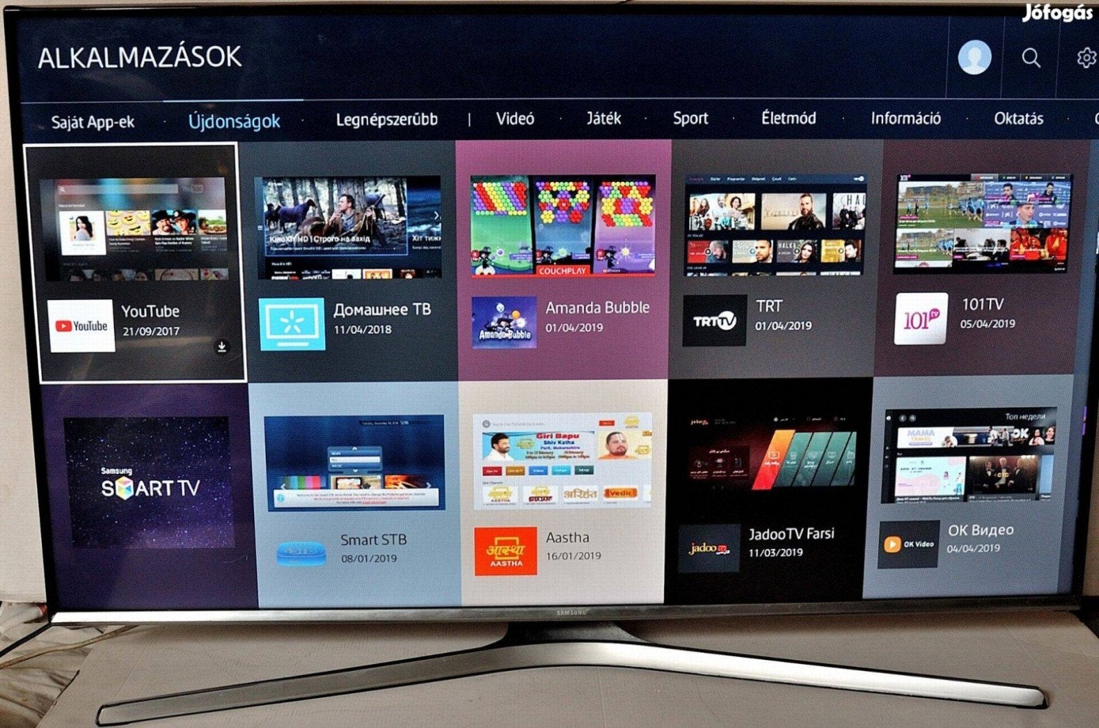 Samsung 43 inch Smart TV - Uitstekende Beeldkwaliteit, Ophalen of Verzenden, Zo goed als nieuw, Samsung, 100 cm of meer