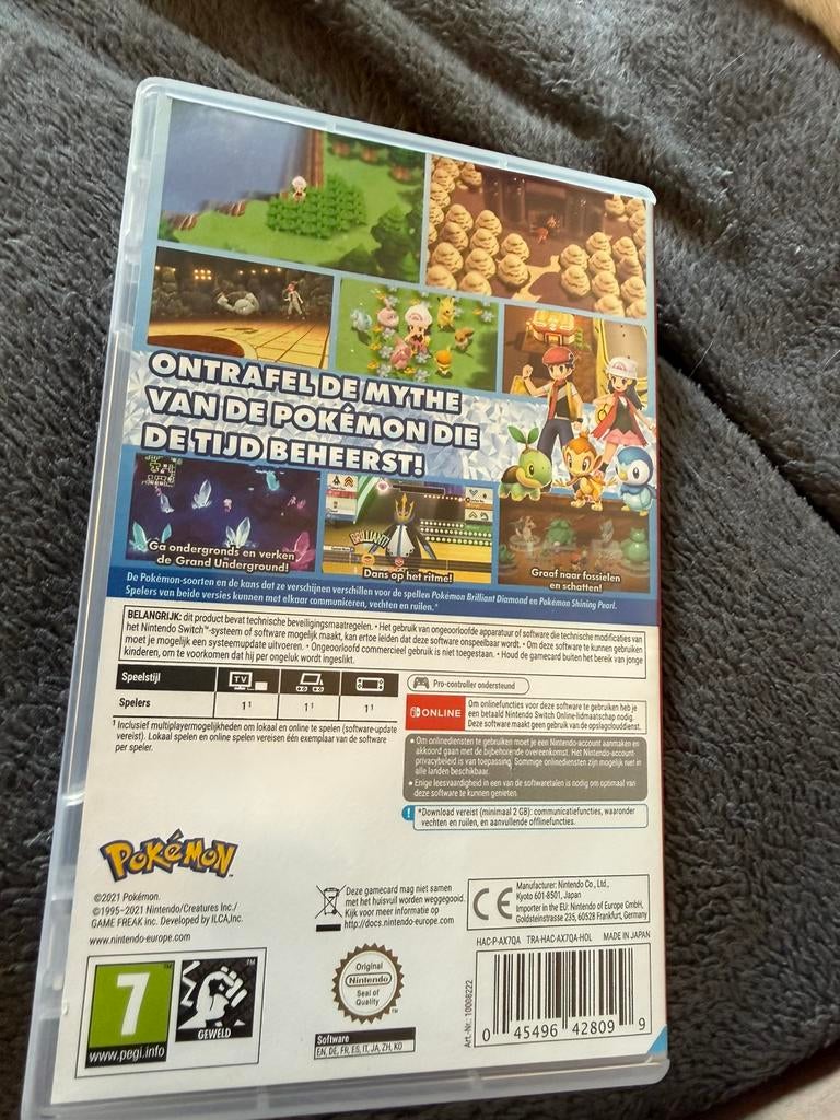 Pokémon Brilliant Diamond, Spelcomputers en Games, Games | Nintendo Switch, Ophalen, Overige genres, 1 speler, Zo goed als nieuw