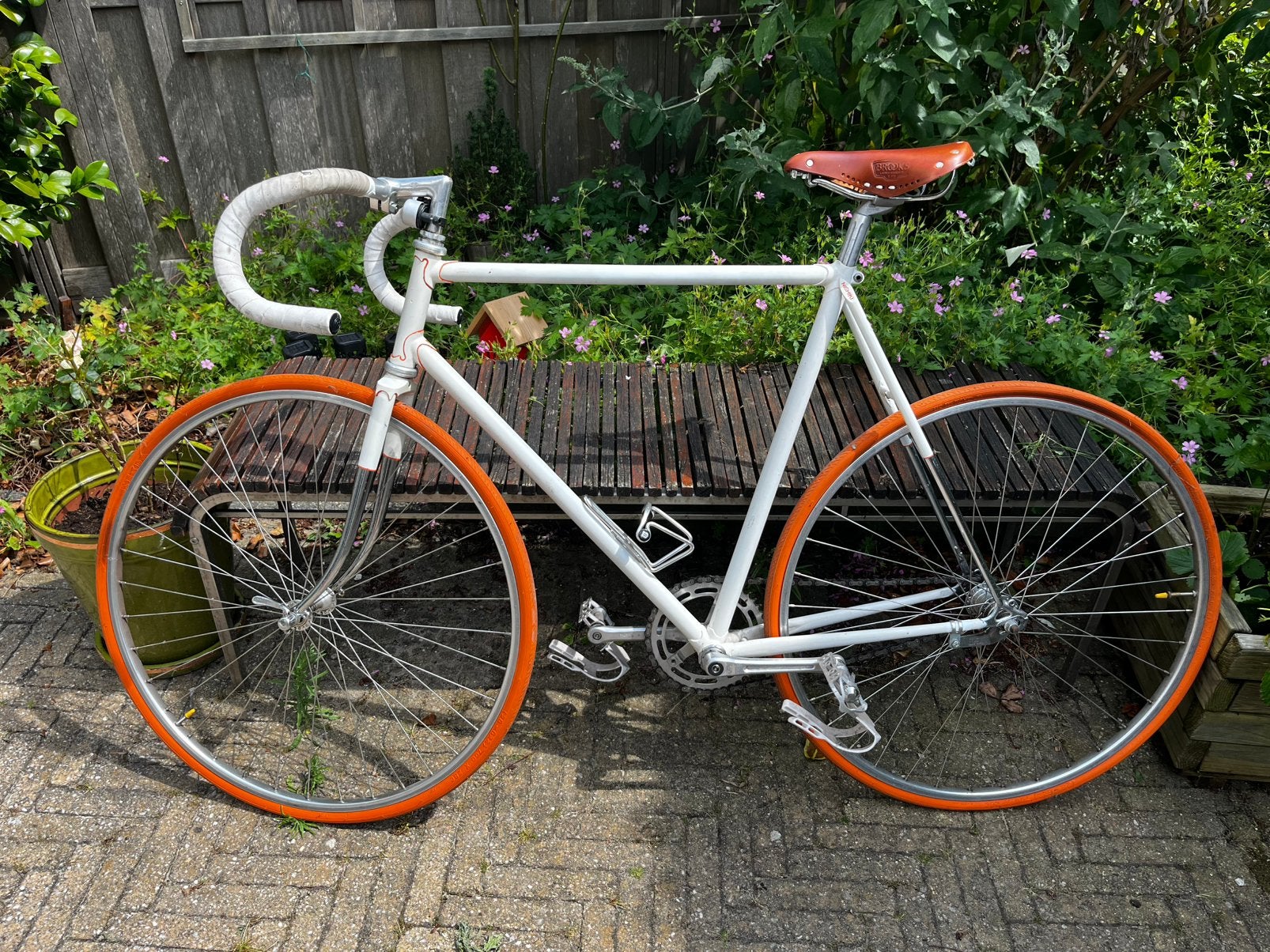 Racefiets, Ophalen, Terugtraprem