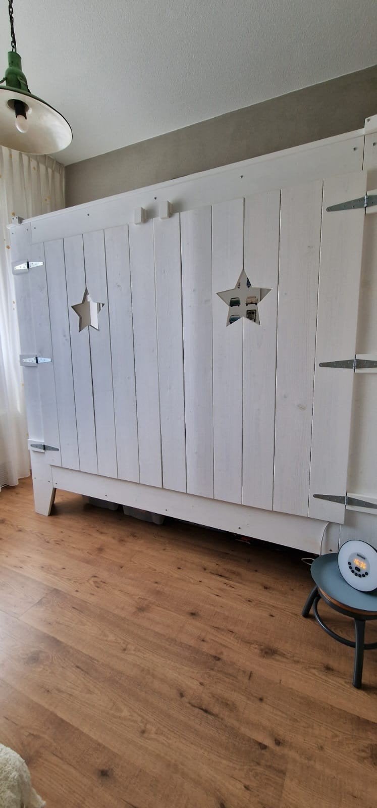Aanbieding Prachtig bed, huisje, bedstee, kinderbed, 90 cm, Eenpersoons, Ophalen of Verzenden, Zo goed als nieuw