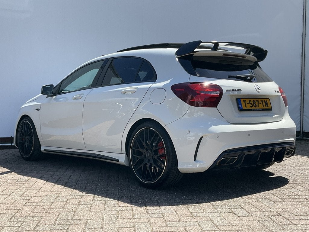 Mercedes-Benz A-Klasse AMG 45 4MATIC Pano.dak Leer Voll.Onde, Automaat, Gebruikt, Euro 6, 4 cilinders
