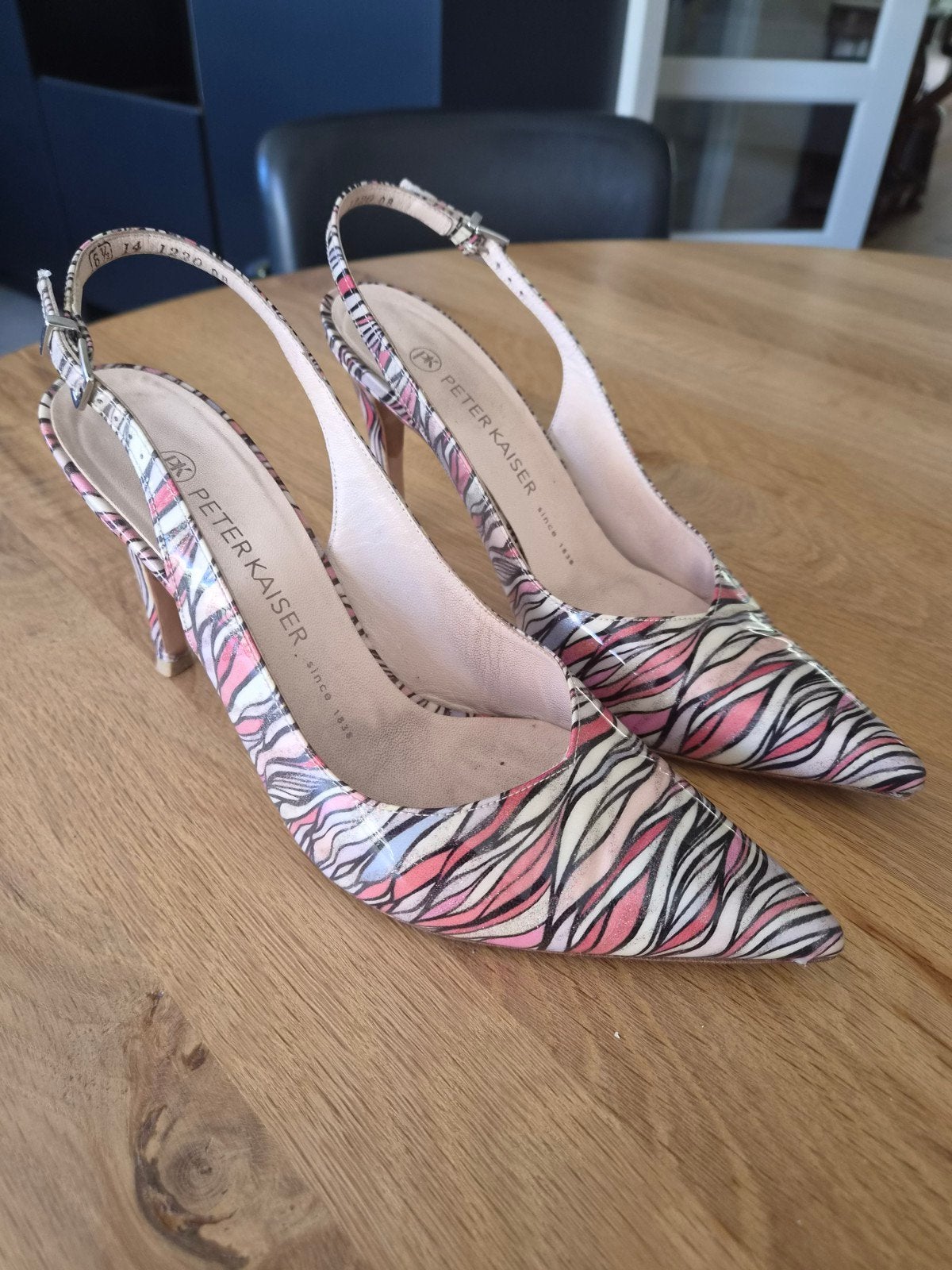 Peter Kaiser lakleren pumps maat 6,5  - Gedragen, Peter Kaiser, Ophalen of Verzenden, Gedragen