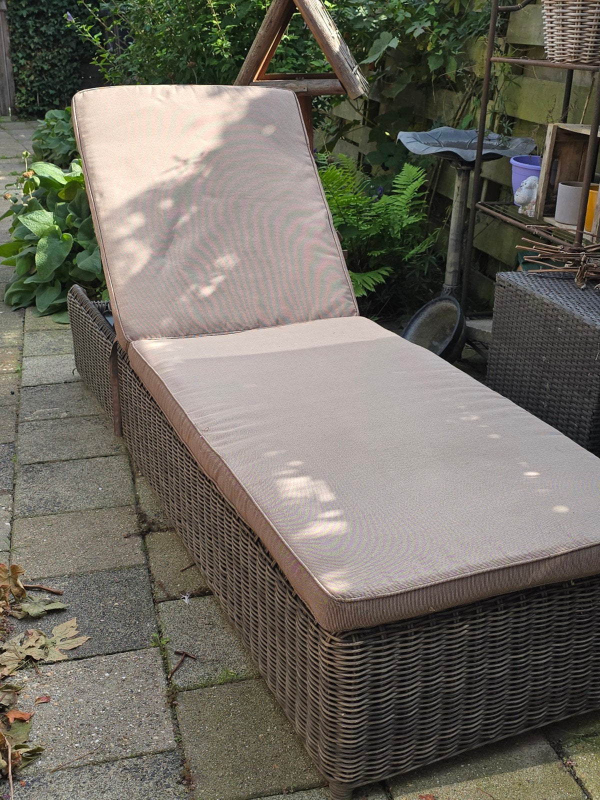 mooi ligbed, Tuin en Terras, Ophalen, Aluminium