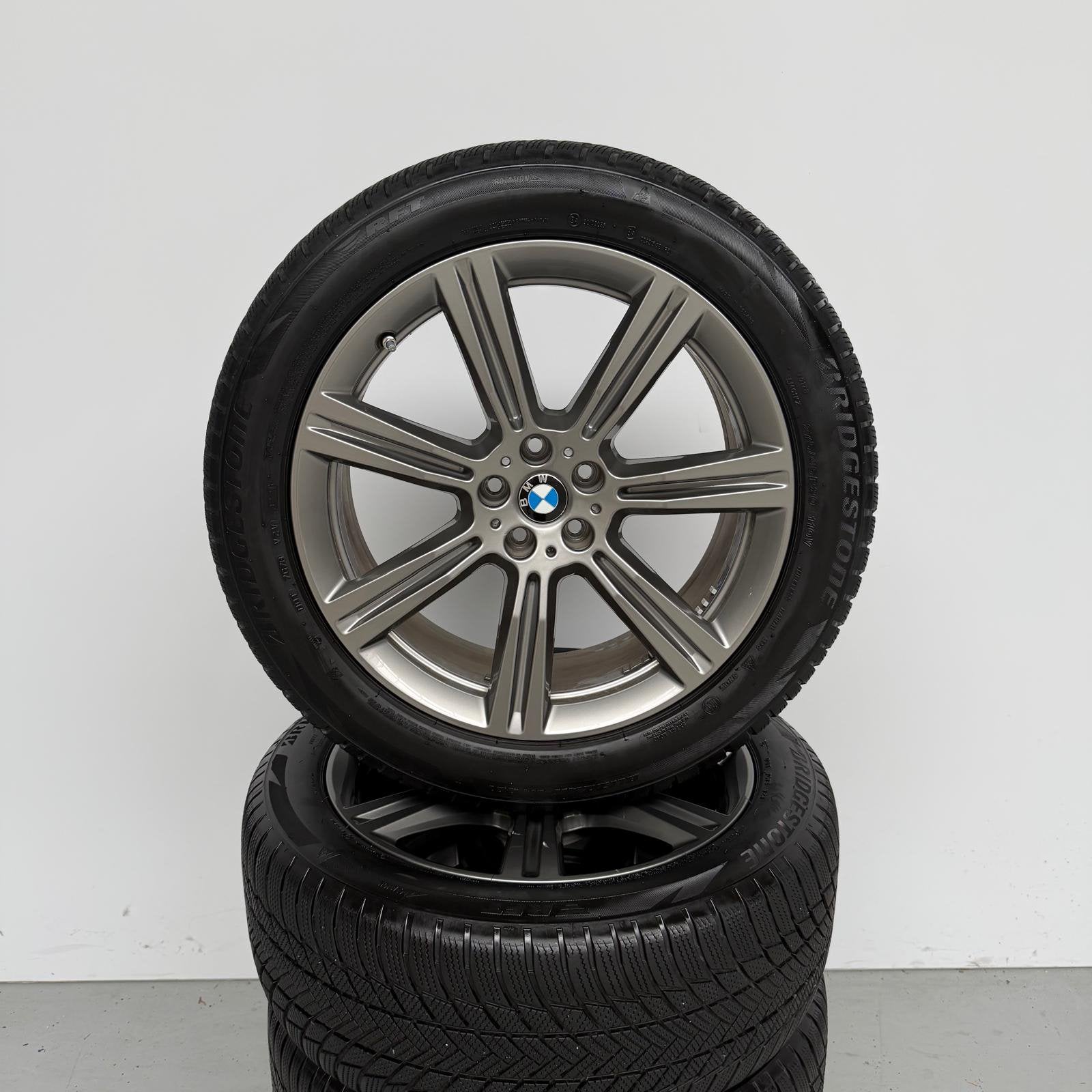 BMW X5 banden + Velgen 20 inch, Ophalen, Gebruikt, 275 mm, Banden en Velgen