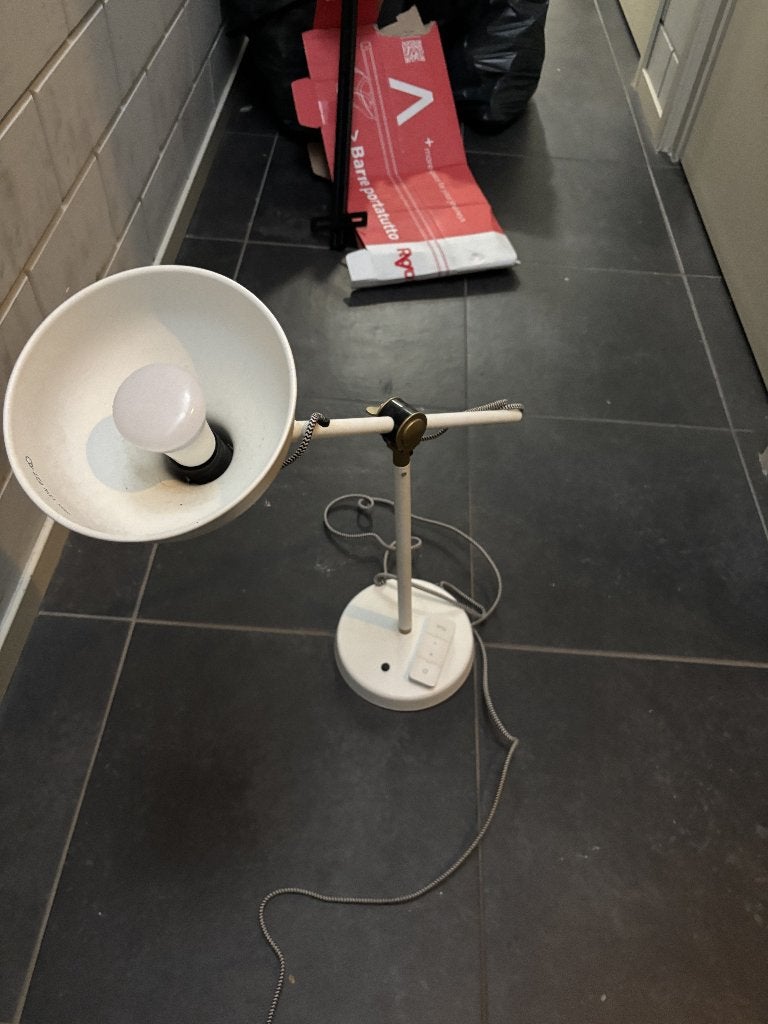 IKEA Lamp met Philips Hue Lamp, Ophalen, Zo goed als nieuw, Minder dan 100 cm