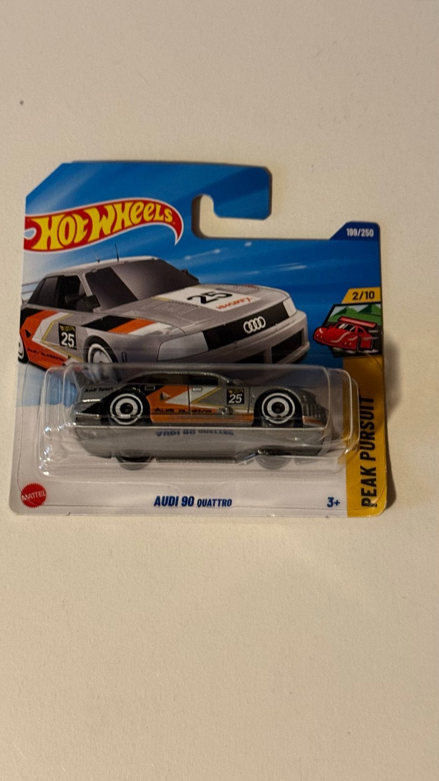 Hot Wheels Audi 90 Quattro - Nieuw in verpakking, Hobby en Vrije tijd, Modelauto's | 1:43, Ophalen of Verzenden, Nieuw