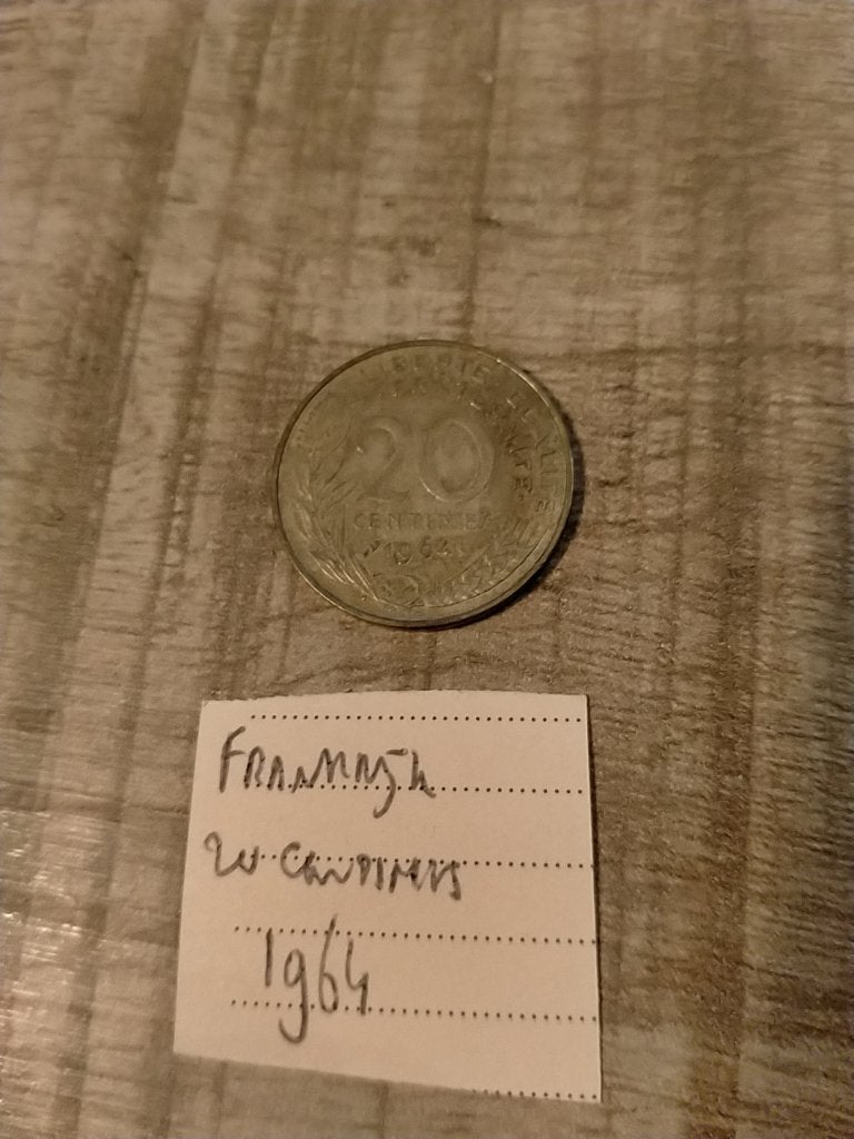 Frankrijk 20 Centimes 1964, Verzenden, Frankrijk