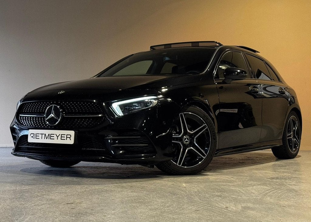 Mercedes-Benz A-klasse 180 Business AMG |Pano |Sfeer |NAP |S, Auto's, 12 maanden, 136 pk, Gebruikt, 4 cilinders