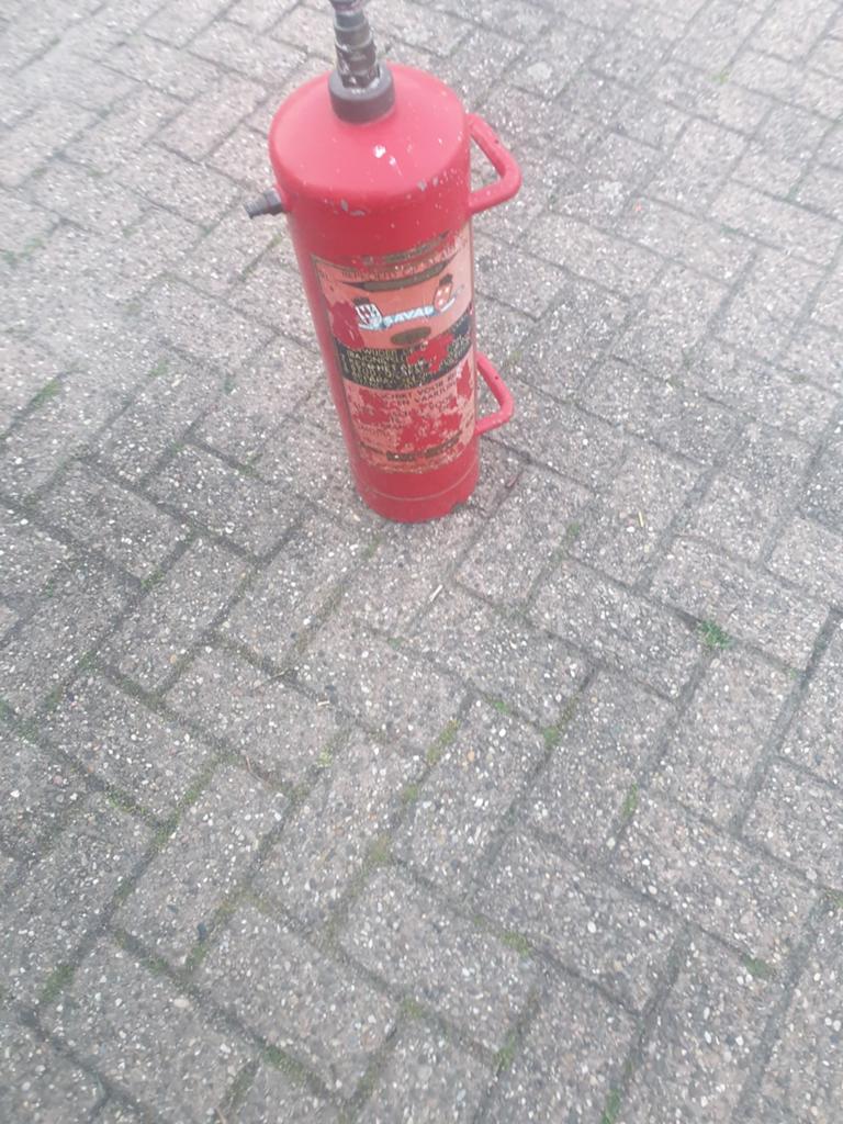 Prachtig brandblusser van saval, Ophalen of Verzenden, Zo goed als nieuw