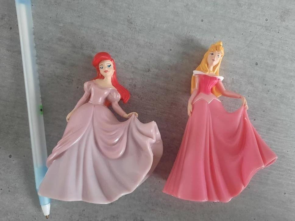 Disney Prinsessen Beeldjes: Ariël en Aurora, Ophalen of Verzenden, Zo goed als nieuw, Overige typen