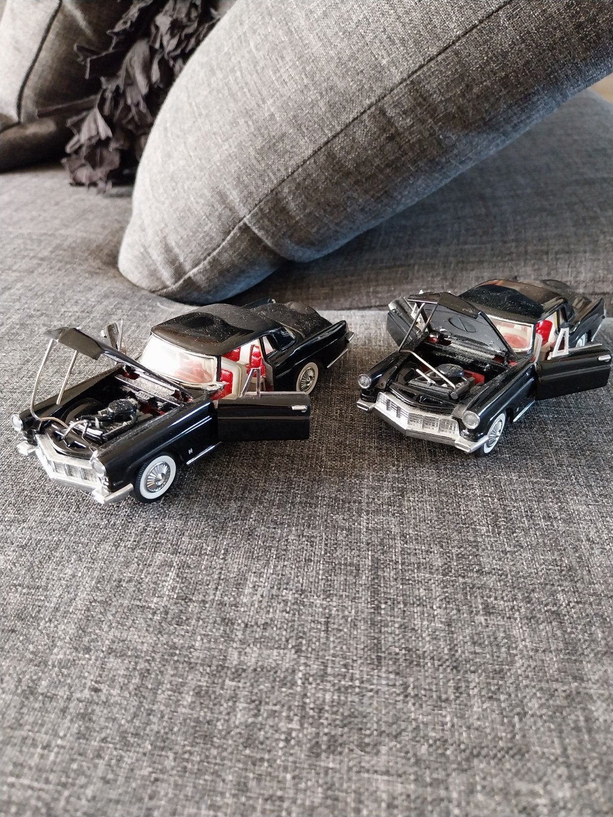 Franklin Mint, 4 auto's jaren 50, 1/43, Hobby en Vrije tijd, Modelauto's | 1:43, Ophalen of Verzenden, Zo goed als nieuw, Auto